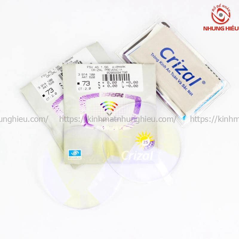 tròng kính Essilor Crizal Prevencia 1.56