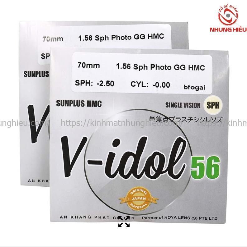 Tròng kính đổi màu Hoya 1.56