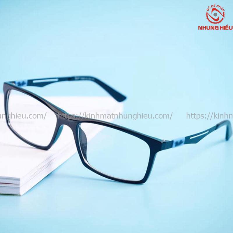 Gọng kính cận màu xanh dương