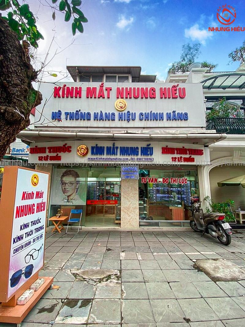 Cửa hàng kính mắt Nhung Hiếu