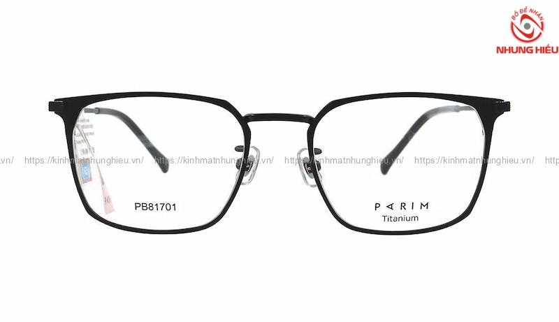 Top 10 Mẫu Gọng Kính Cận Parim Ưa Chuộng Hiện Nay 1 Gọng Parim Titanium PB81701