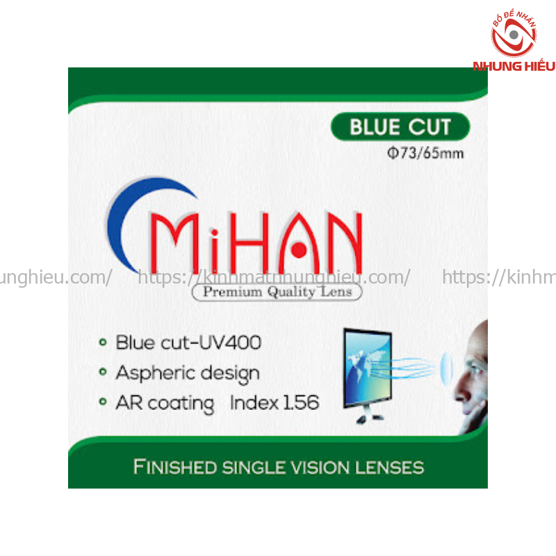 MIHAN 1.56 HMC BLUE CUT