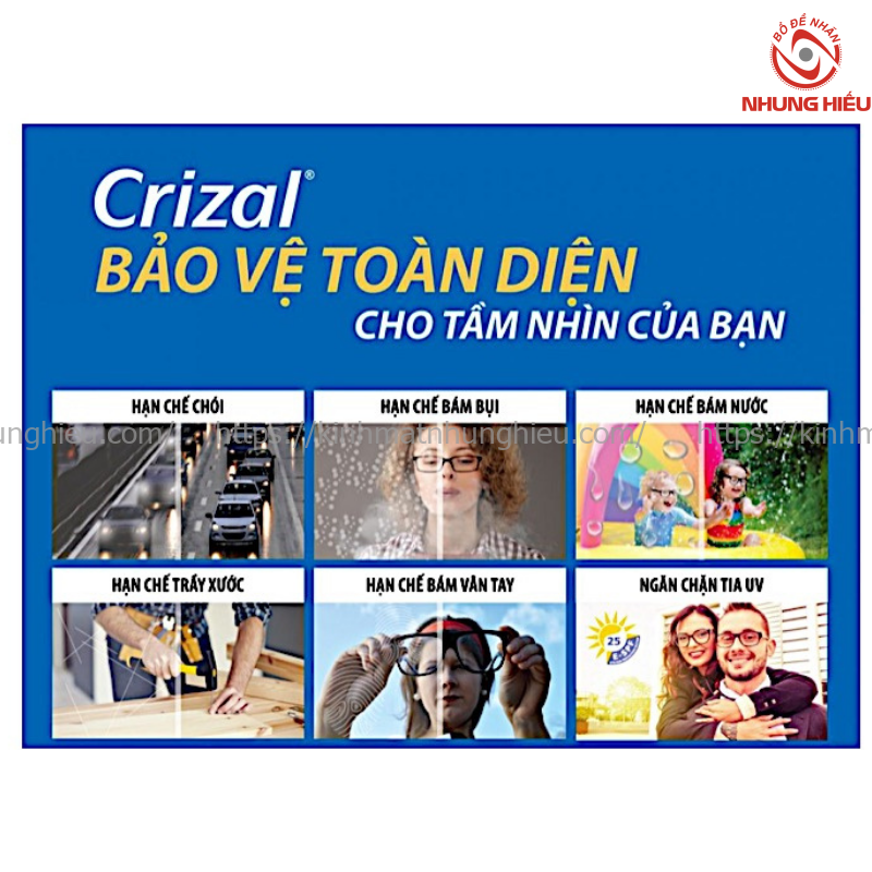 Tròng Essilor Crizal Alize 1.60SPH UV400