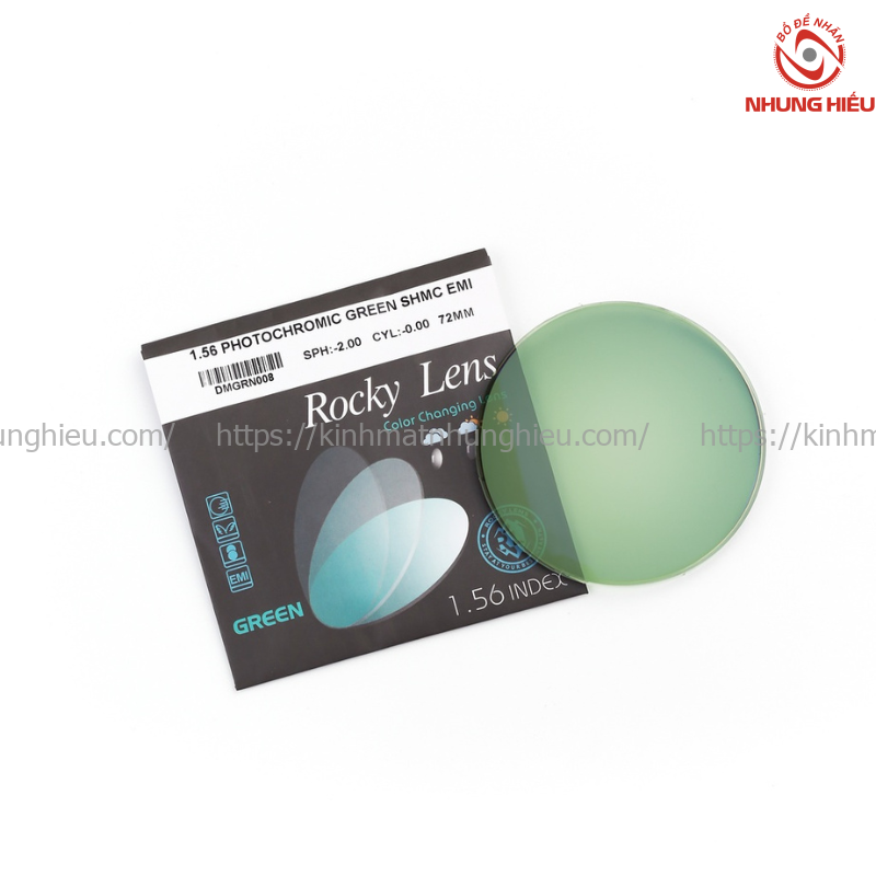 ROCKY 1.56 Tròng Kính Đổi Màu Chống Ánh Sáng Xanh