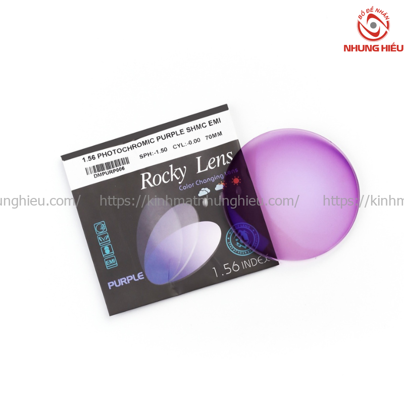 ROCKY 1.56 Tròng Kính Đổi Màu Chống Ánh Sáng Xanh