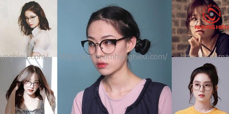 cách chụp hình với kính cận