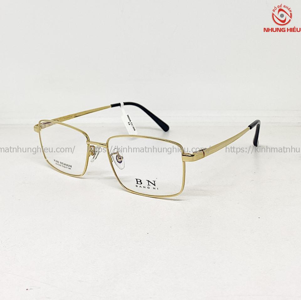 GỌNG TITAN 56006 màu vàng