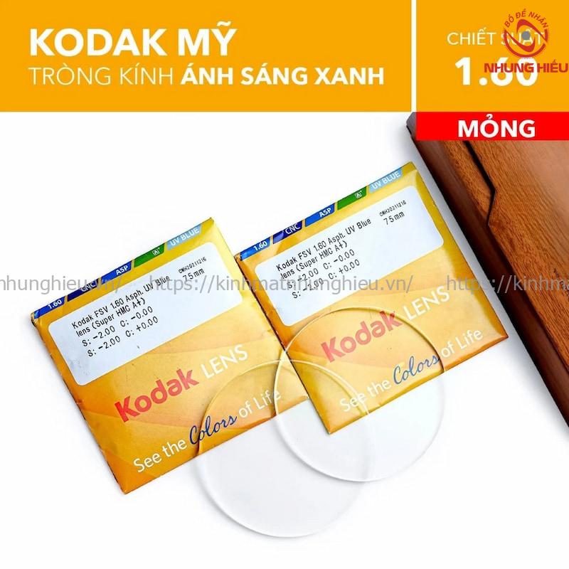 Kodak Uvblue 1.60 Chống Ánh Sáng Xanh