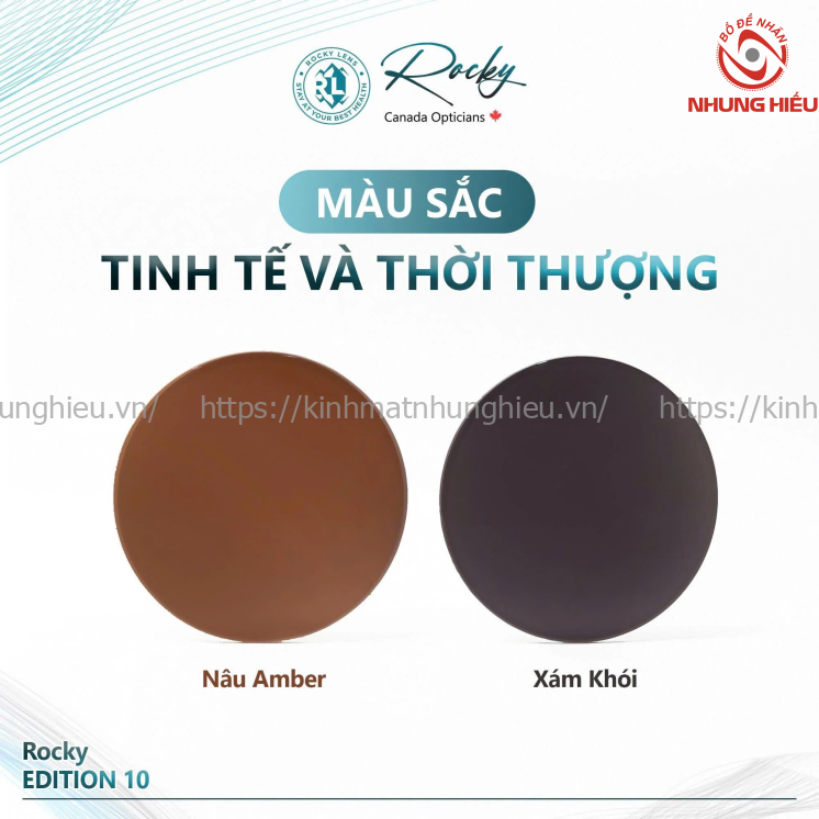 ROCKY Tròng Kính Đổi Màu Siêu Nhanh Lọc ASX Edition10 1.61