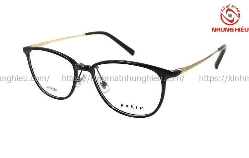 Gọng kính cận nữ mặt tròn