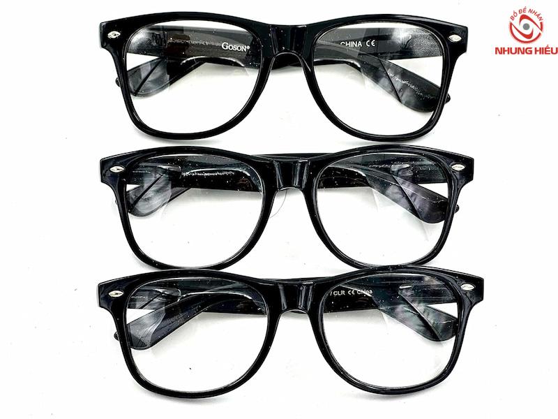 Gọng kính cận nữ mặt tròn Hipster