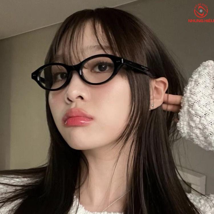 Gọng kính cận nữ dễ thương mắt mèo