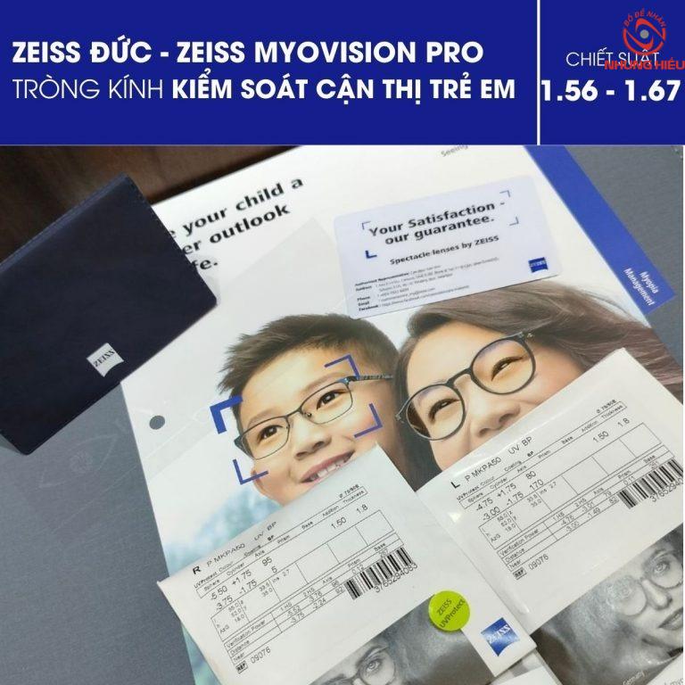 Tròng kính ZEISS MYOVISION PRO