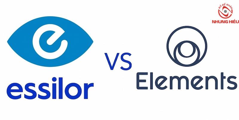 So sánh tròng kính Essilor và Elements