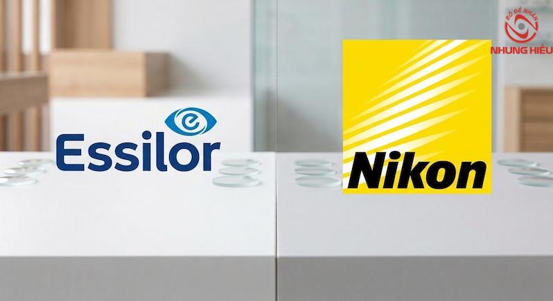 So sánh tròng kính Essilor và Nikon