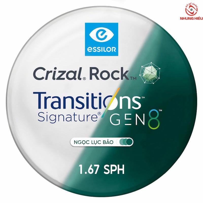Tròng kính chống ánh sáng xanh Essilor Transitions