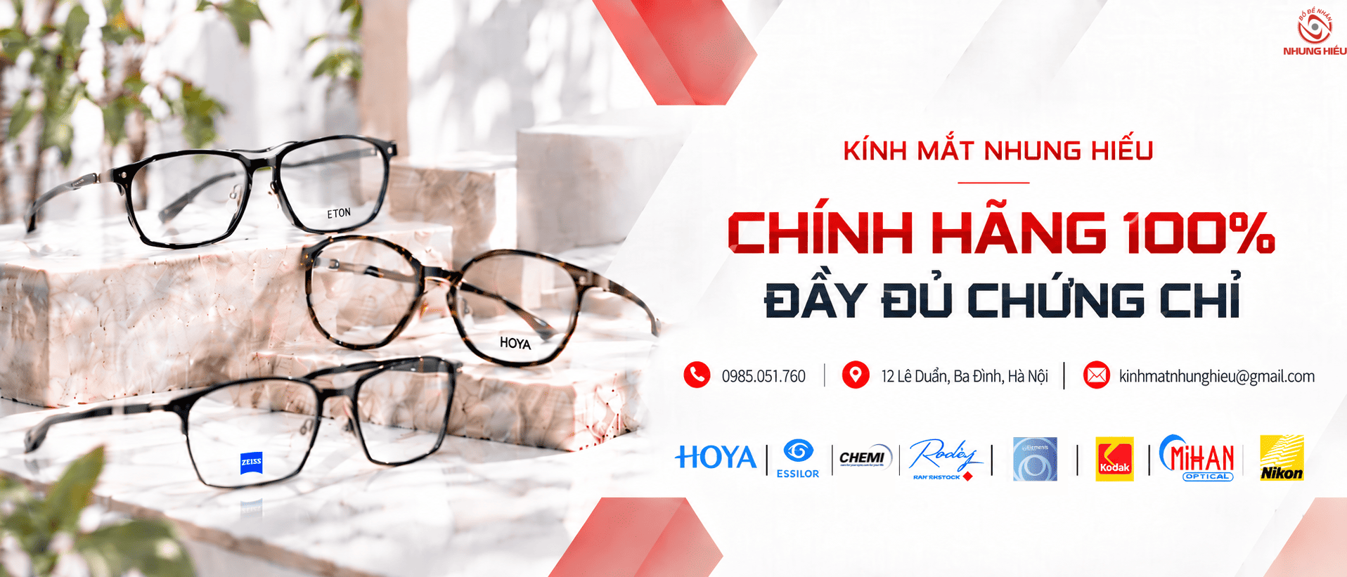 Cửa hàng Kính Mắt Nhung Hiếu - Uy Tín, Chính Hãng
