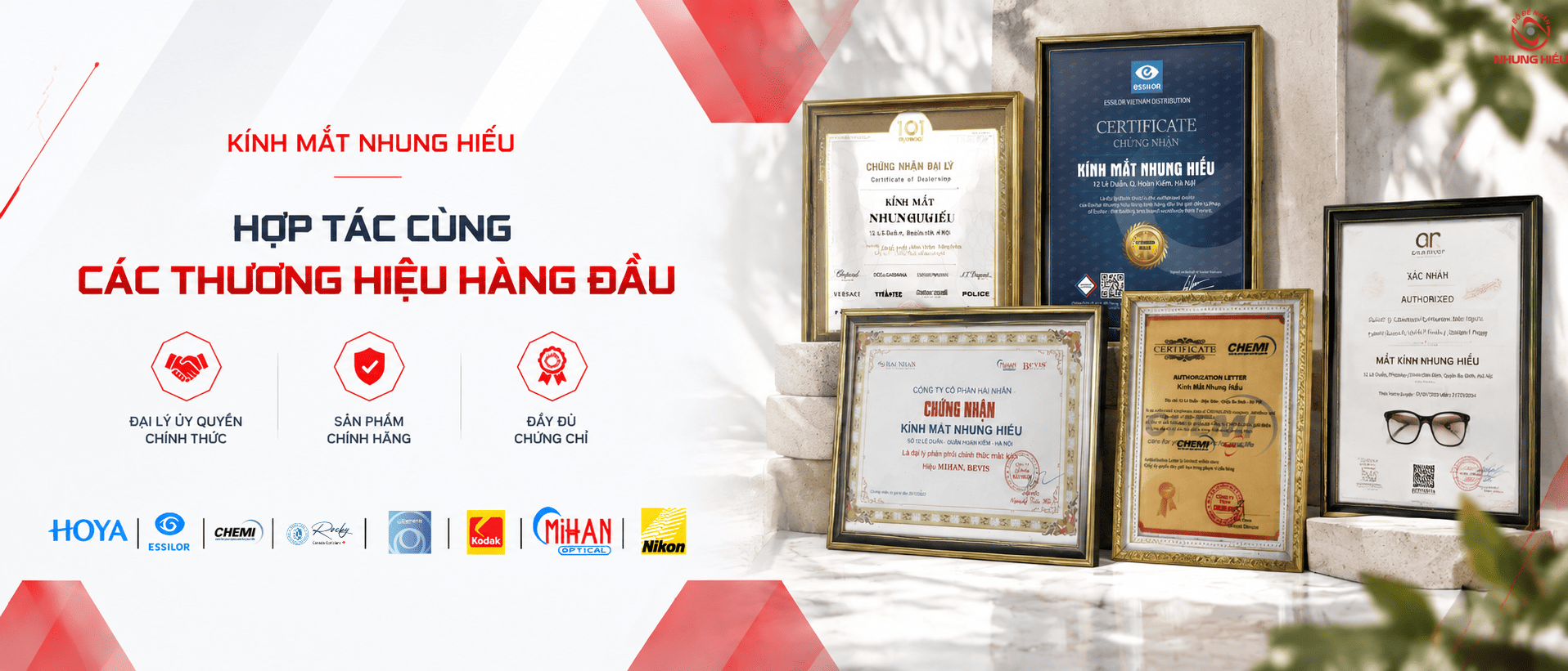 Cửa hàng Kính Mắt Nhung Hiếu - Uy Tín, Chính Hãng