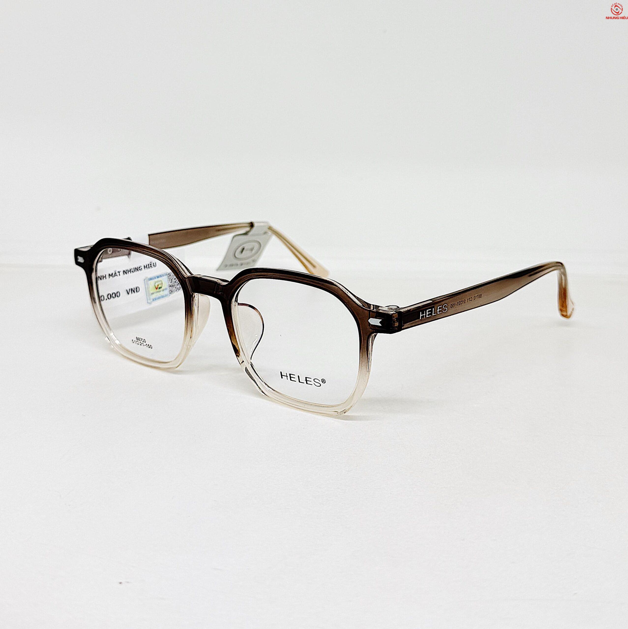 Gọng HELES 8710 nâu