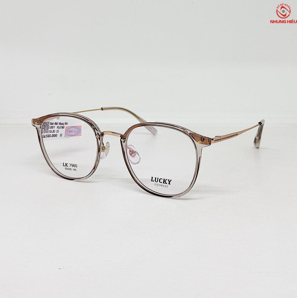 Gọng LUCKY 7960 nâu