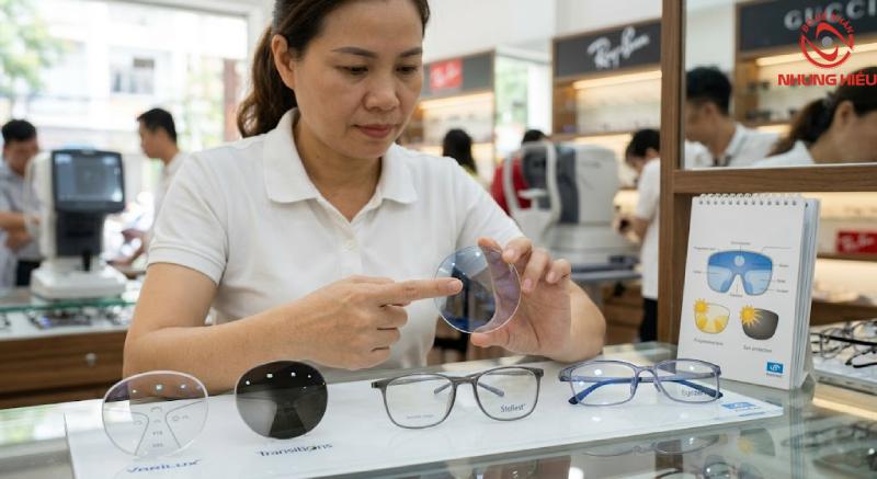 Các dòng tròng kính Essilor phổ biến