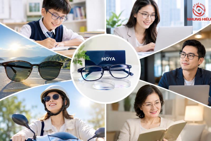 Chọn tròng kính Hoya theo nhu cầu